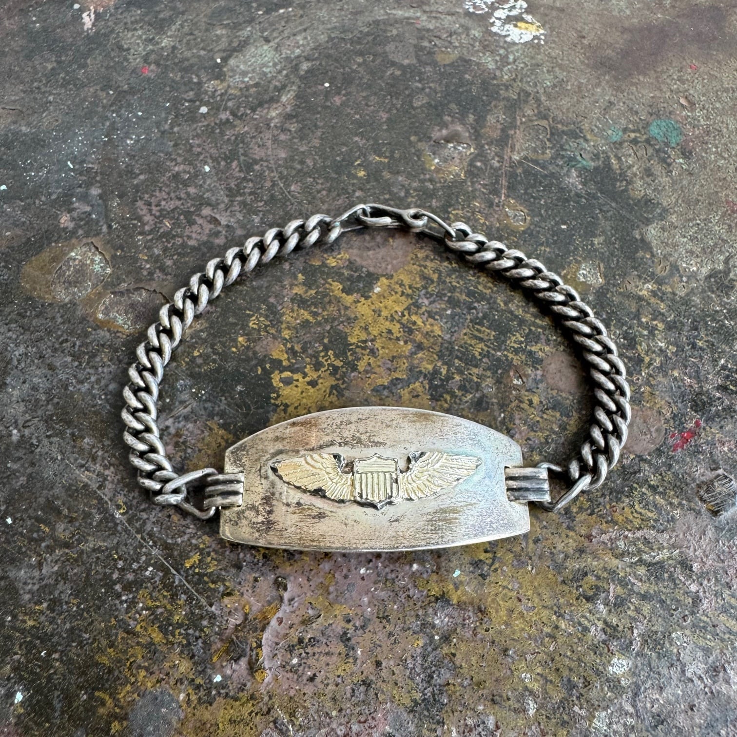 40~50s ”USAF” IDブレスレット | American Wave, Vintage Shop