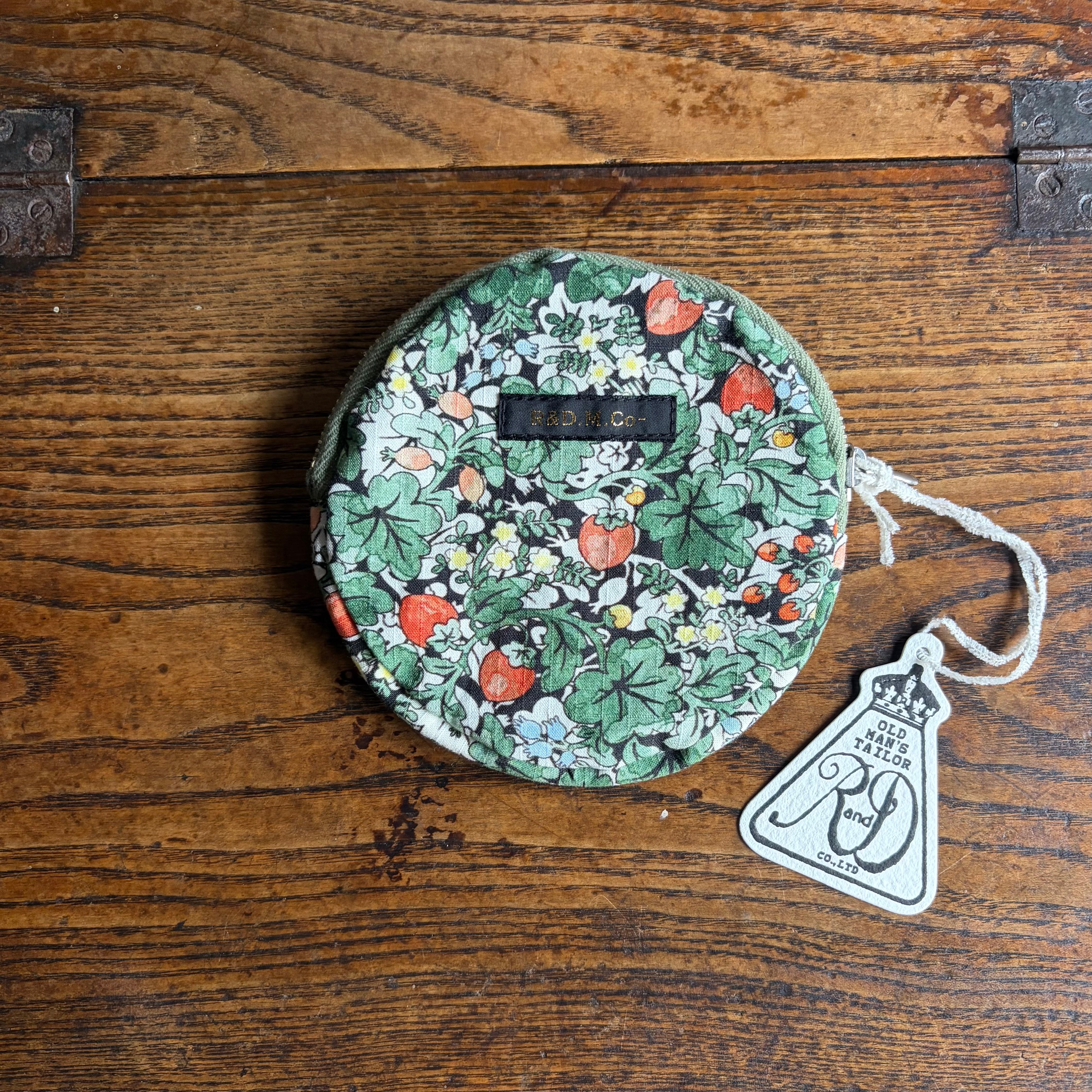 R&D.M.Co-/OLDMAN'S TAILOR / W.B.F. RIPSTOP CIRCLE POUCH (S)/ W.B.F.リップストップサークルポーチ(S) #7896 True