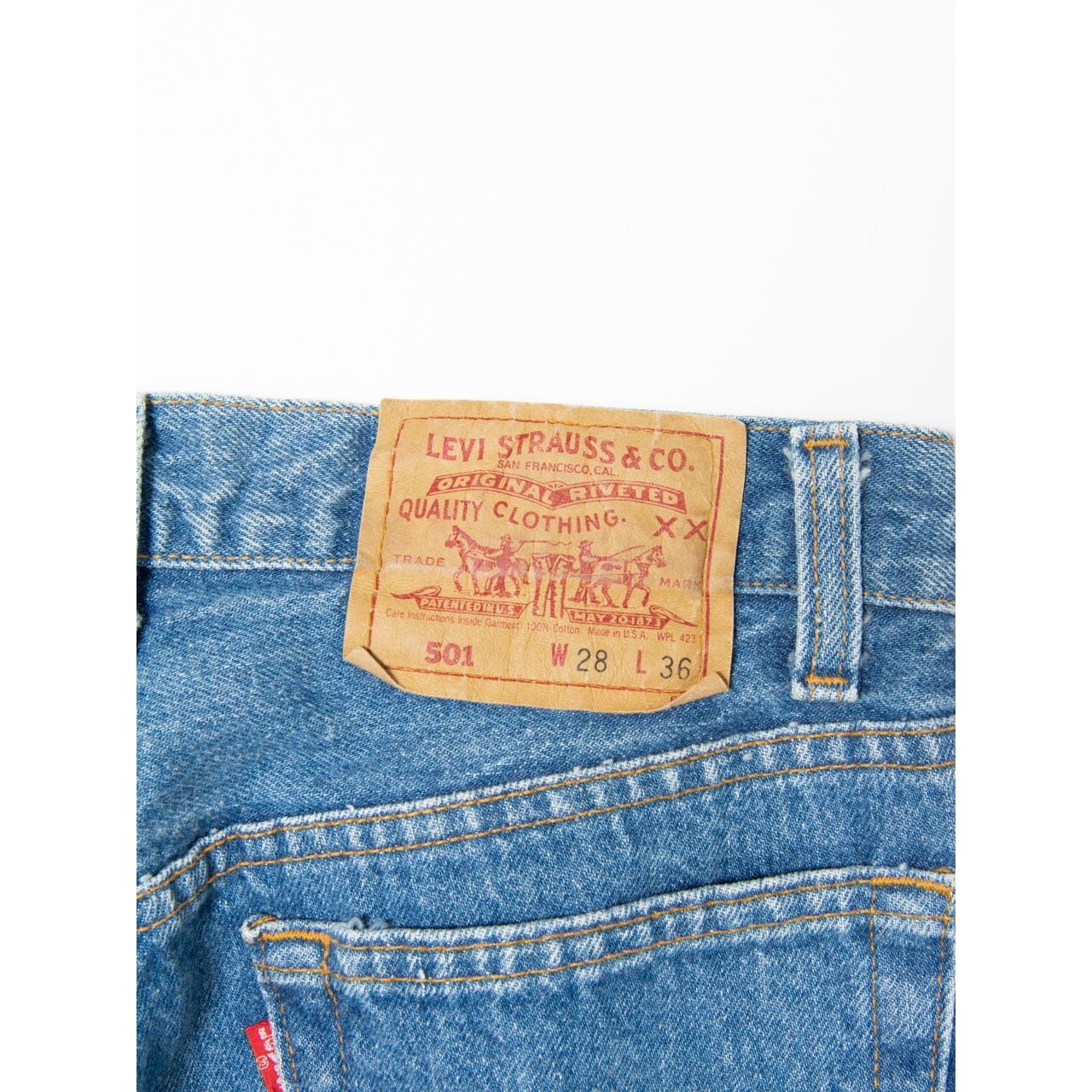 Levi's リーバイス501 made in the USA W28 - デニム/ジーンズ