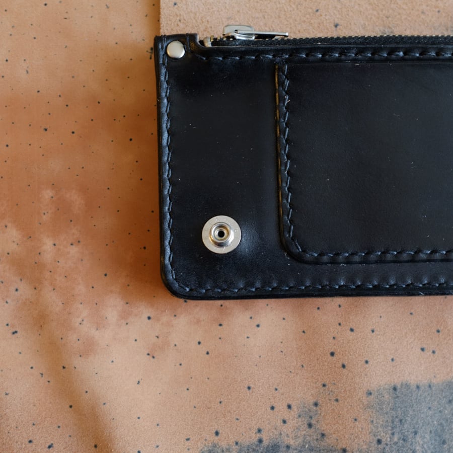 在庫品】トラッカーウォレット 壱 GUIDI CULATTA CAVALLO 参層式 | 玖