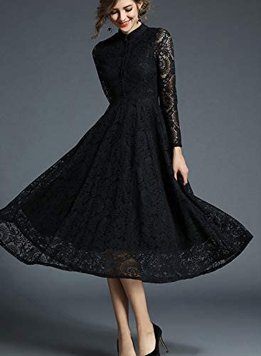 ワンピース ドレス 結婚式 パーティードレス 着丈が選べる 総レース マキシワンピース 秋冬 春 レースワンピース ロングドレス 長袖 Aライン 代 30代 40代 50代レースワンピース 半袖 Aライン ひざ丈 二次会 お呼ばれ Takai Sozai ドレス Iscervantes Edu Ar