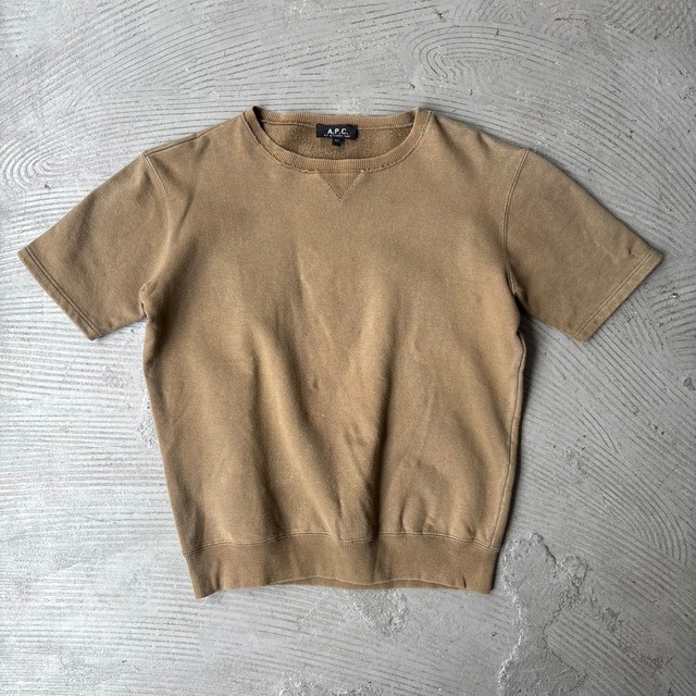 A.P.C. / Short sleeve sweat shirt