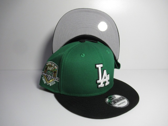 NEW ERA 9fifty   CAP　Los Angeles Dodgers　ロサンゼルス・ドジャース　Green×Black
