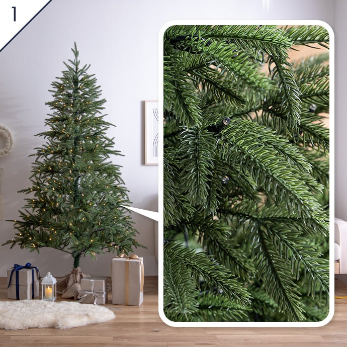 りこ。さま】* vintage tree ❀ クリスマス ツリー 44cm（g11651]【高 