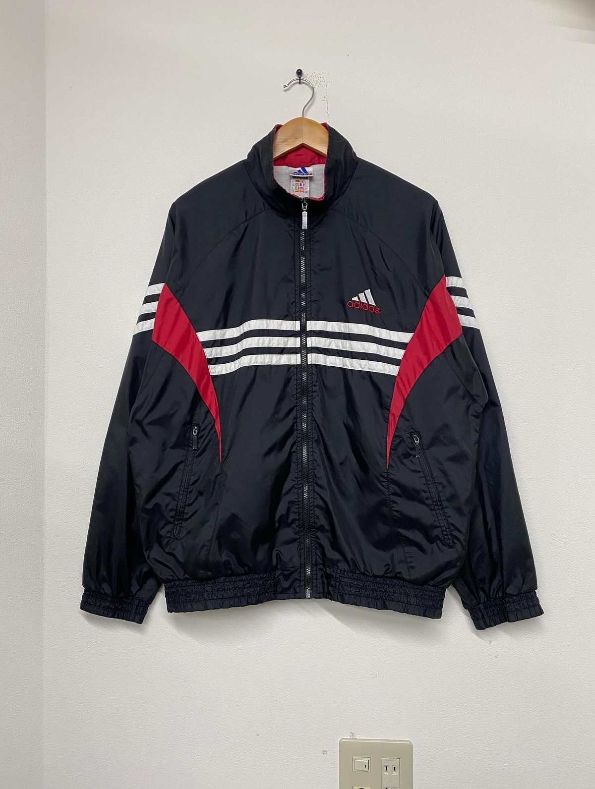 90s Adidas Nylon Track Jacket/L-XL | ACIDHOUSE Vintage＆New 