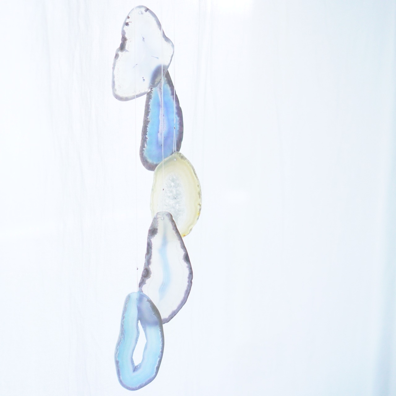 Clear Soda 05 - アゲートヒーリングチャイム / Agate Sun Catcher Wind Chime 957