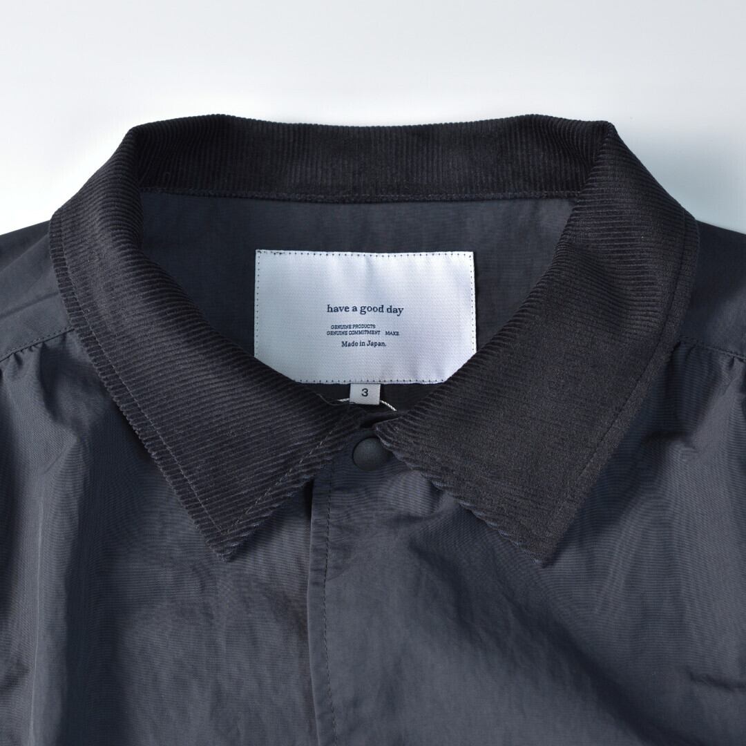 have agood day ハブアグッドデイ nylon coach jacket ナイロンコーチジャケット【送料無料】