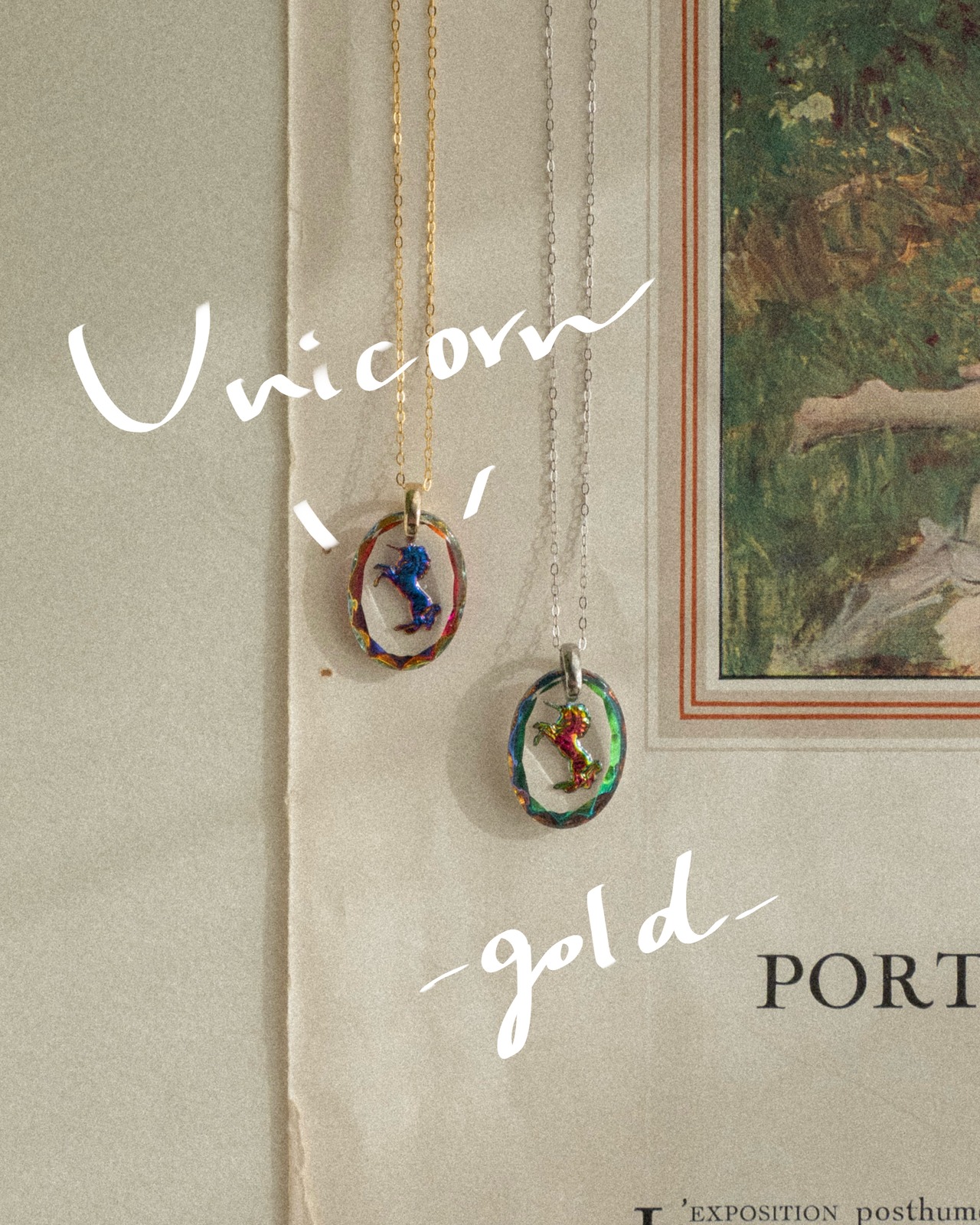 [Outlet]Unicorn (gold)(2607-3)