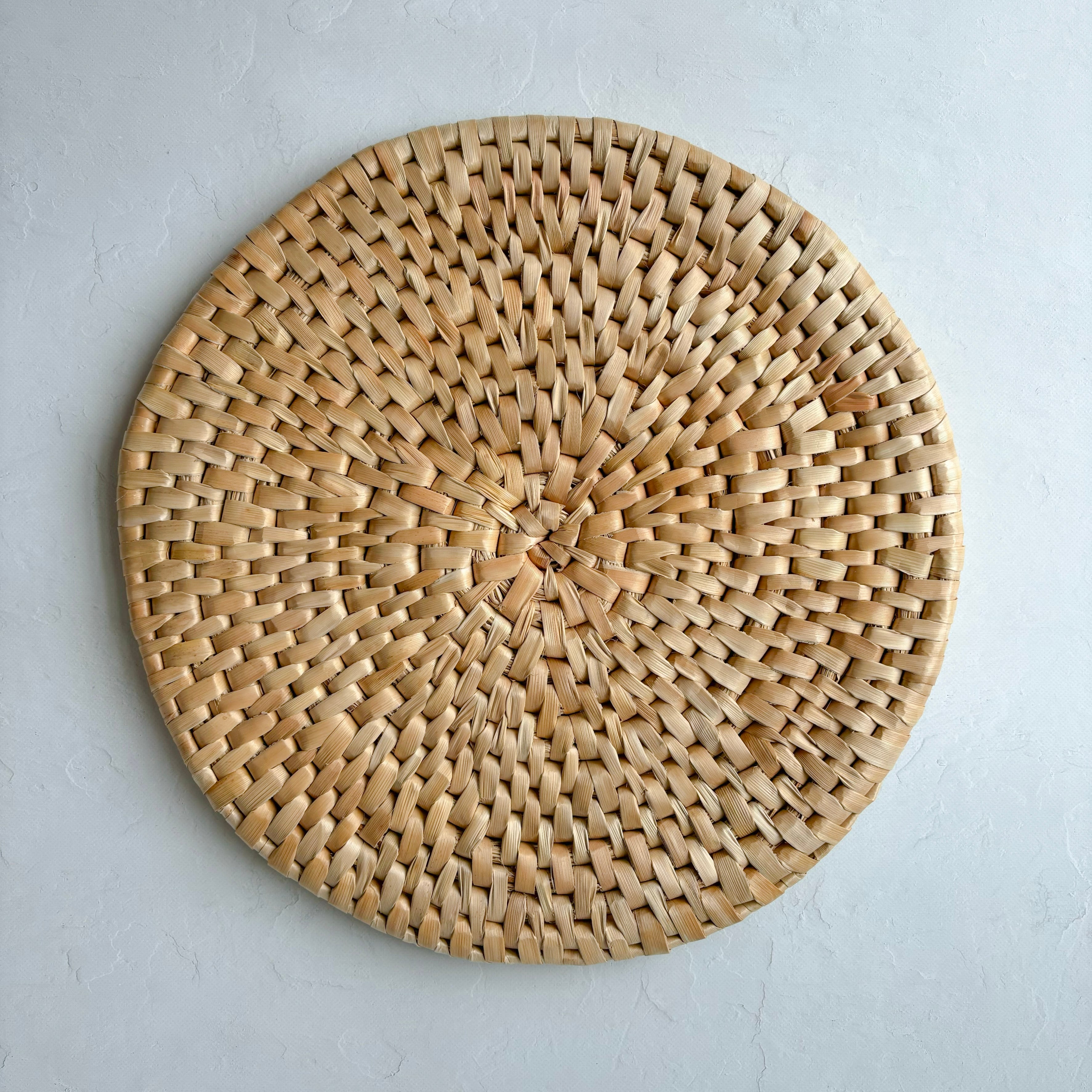 沖縄　石垣島　月桃　円座　2枚セット 沖縄 石垣島 月桃 円座 2枚セット 円座（30cm）月桃編み