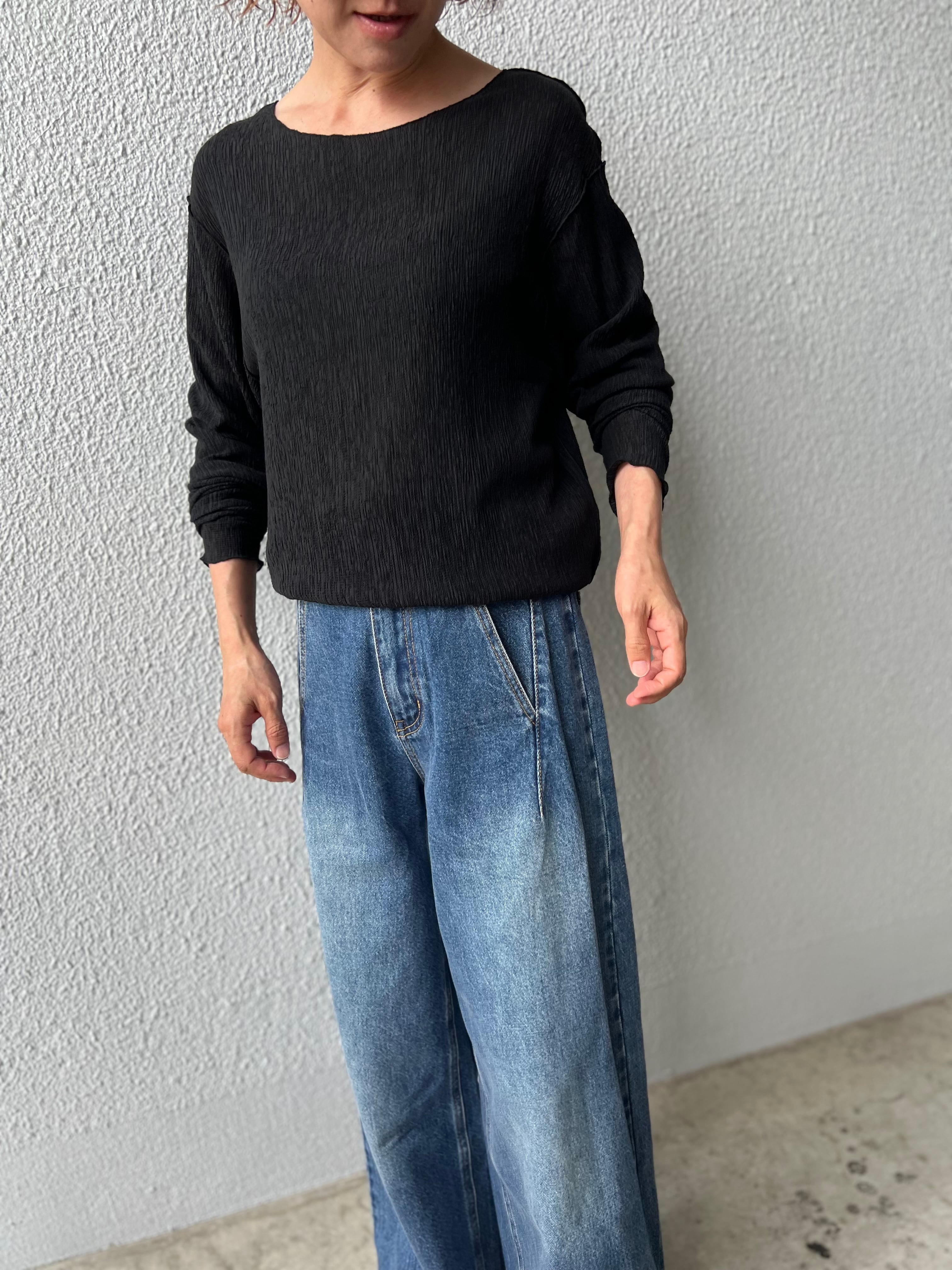 【PASSIONE】シアーテレコストレッチプルオーバー 536980