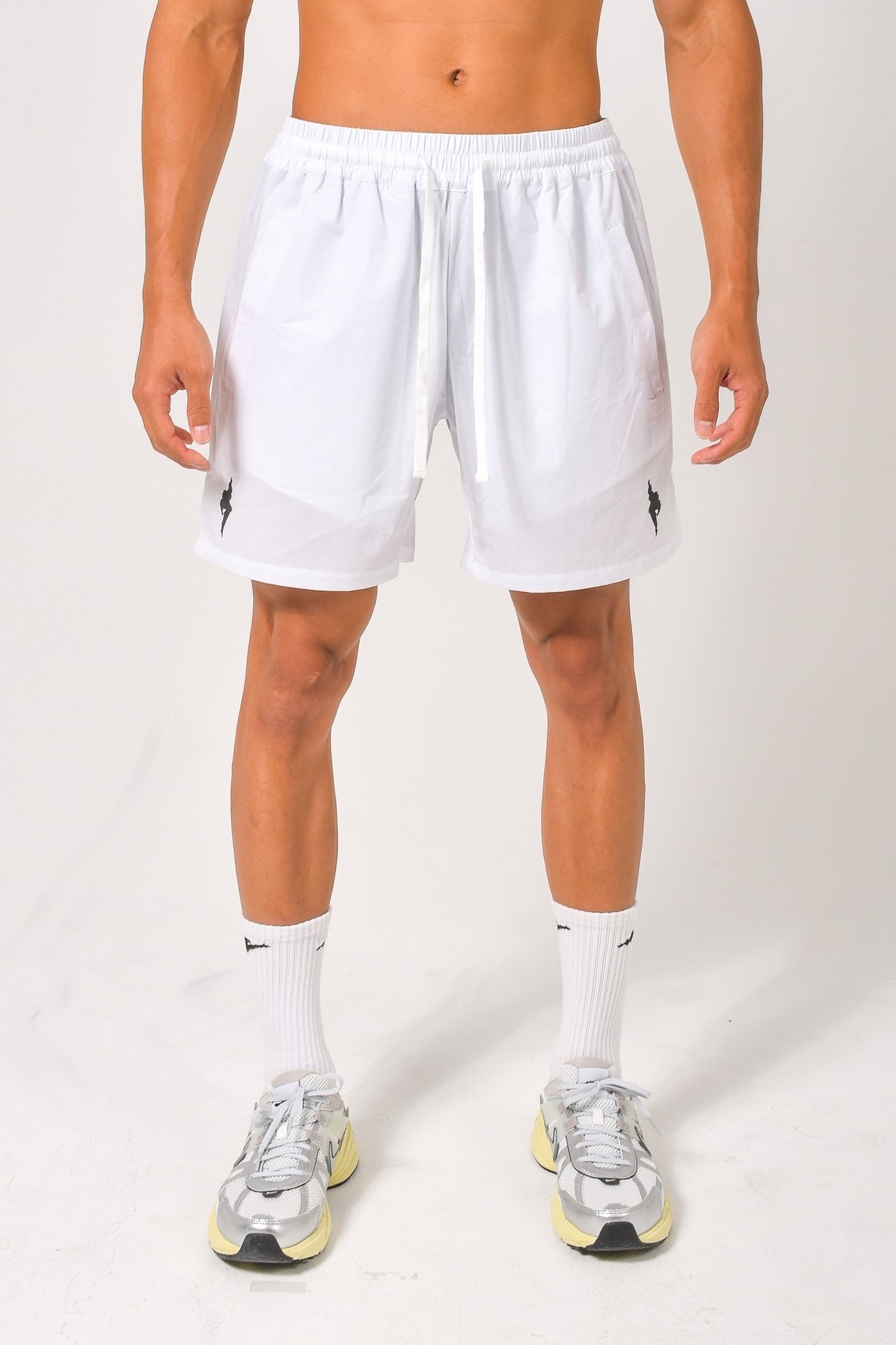 リフレクトランニングショーツ　ホワイト