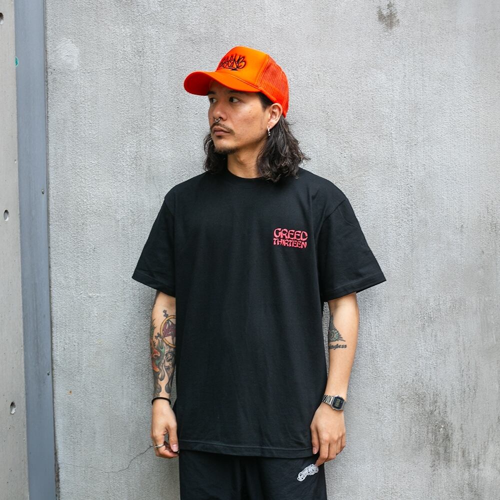 GREED13 強欲十三 T-shirt Black | DOG HOUSE GARAGE