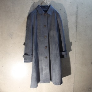 Fake Suede Spring Coat