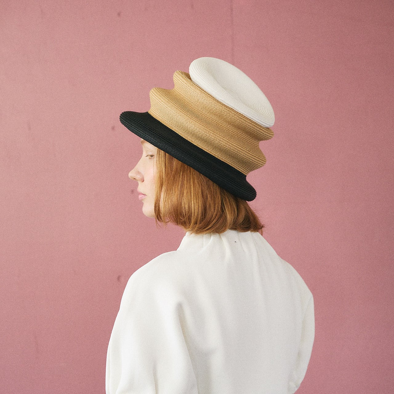 美品 POANCA ポアンカ ボーラー ハット ウールハット ターコイズ Bowler -クラッシックなフォルムのボーラーハット - | poanca