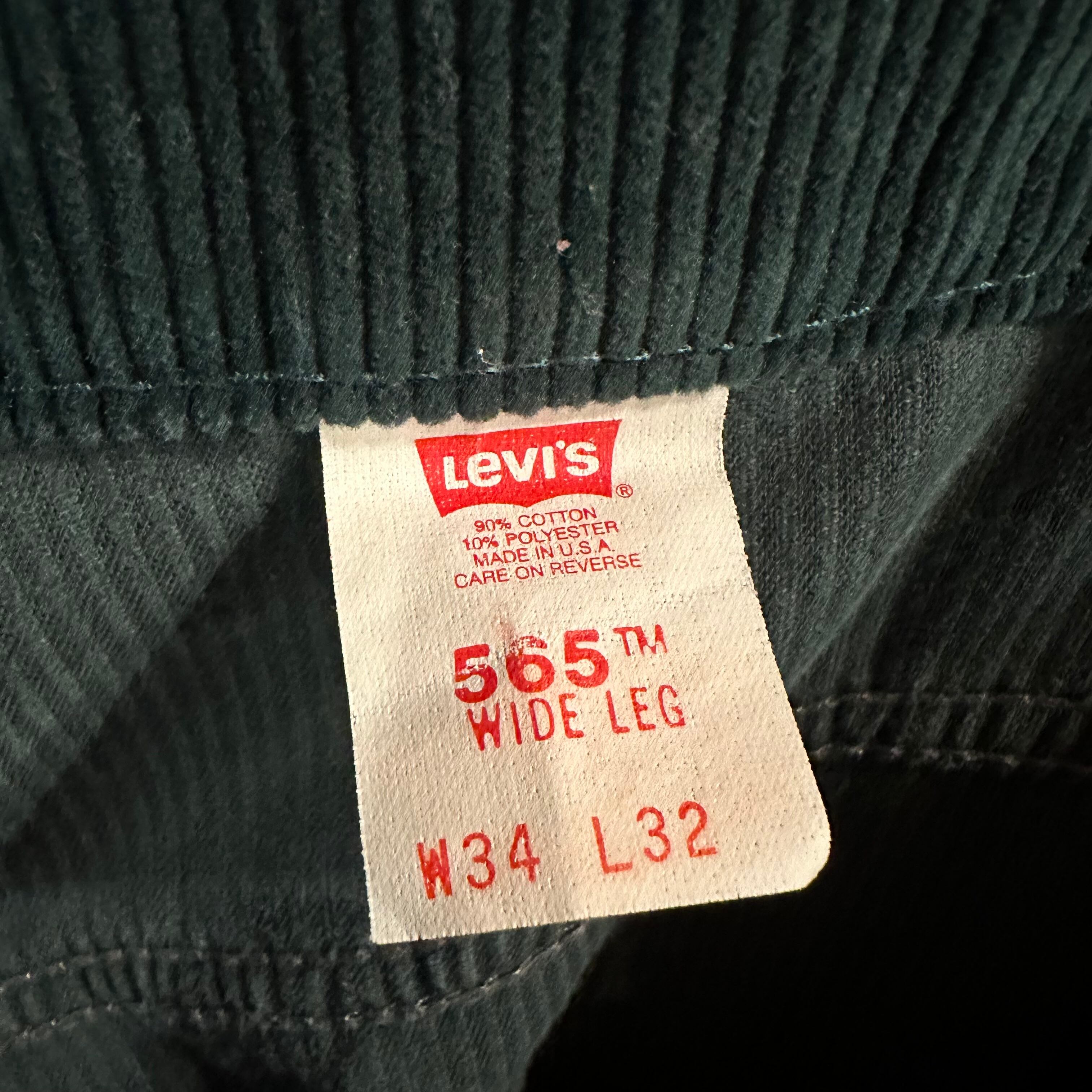 90s Levis 565 Corduroy Pants | VOSTOK