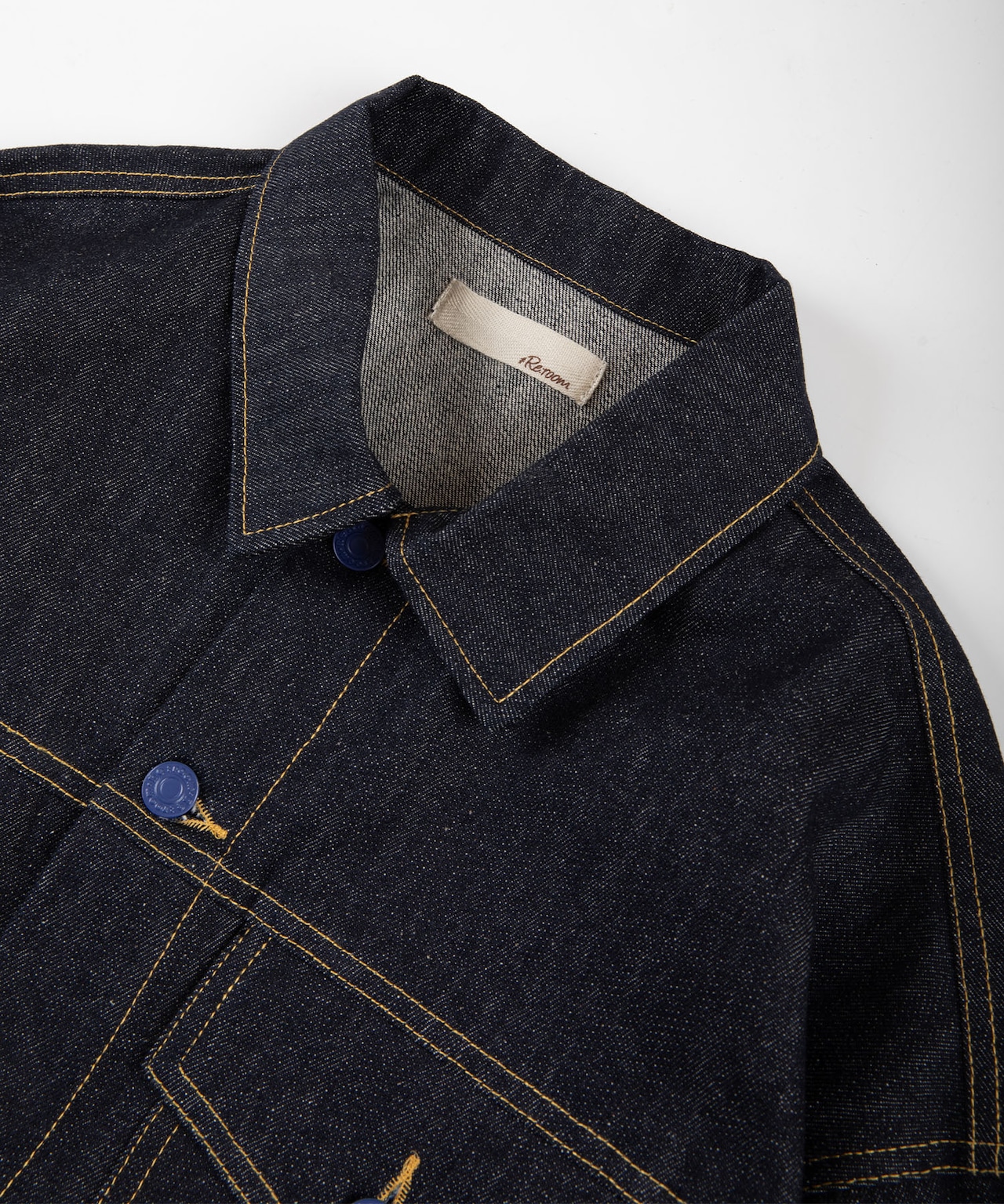 【#Re:room】VINTAGE DROP SHOULDER DENIM JACKET［REJ114］