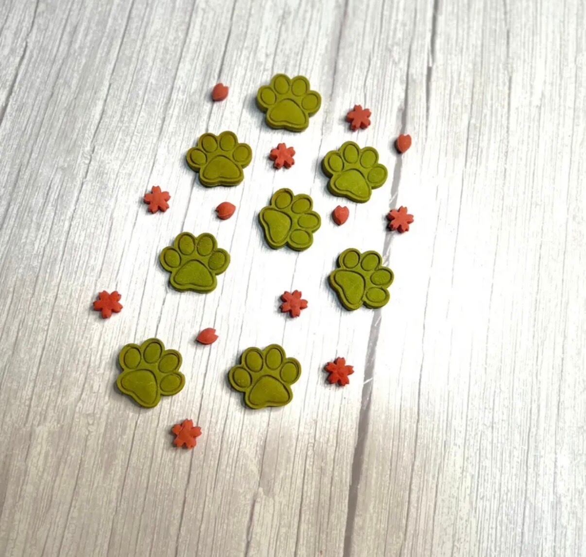 【Won Time】米粉の肉球クッキー 25g