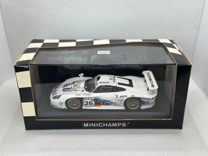 【ミニチャンプス】1/43 ポルシェ 911 GT 1 Le Mans 1997 AG (Dalmas / Collard / Kelleners) 買取品