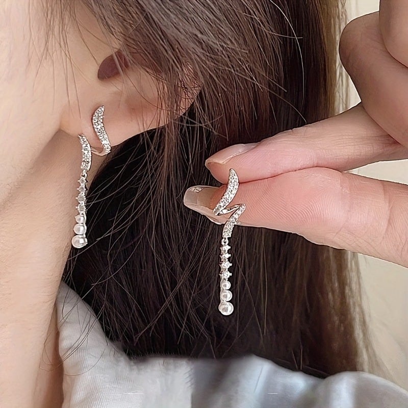 Velour Drop Pierce(ヴルールドロップピアス)