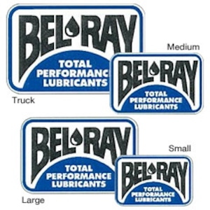 【BEL-RAY】ステッカー (M)　Decals Medium【ベルレイ】