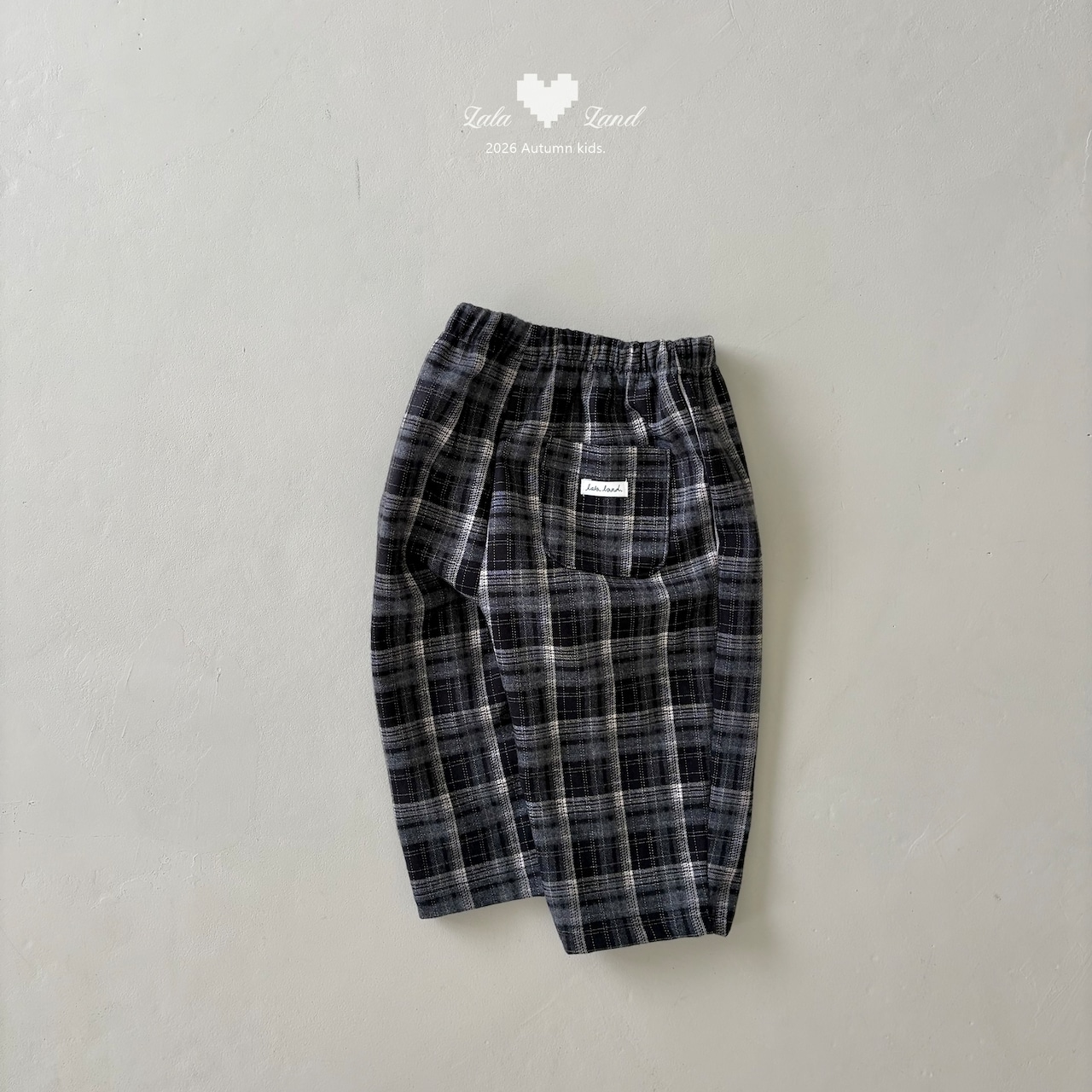 【取寄】LALALAND （Kids）ロールアッㇷ゚デニムパンツ｜秋服｜韓国子供服｜ 26/SM