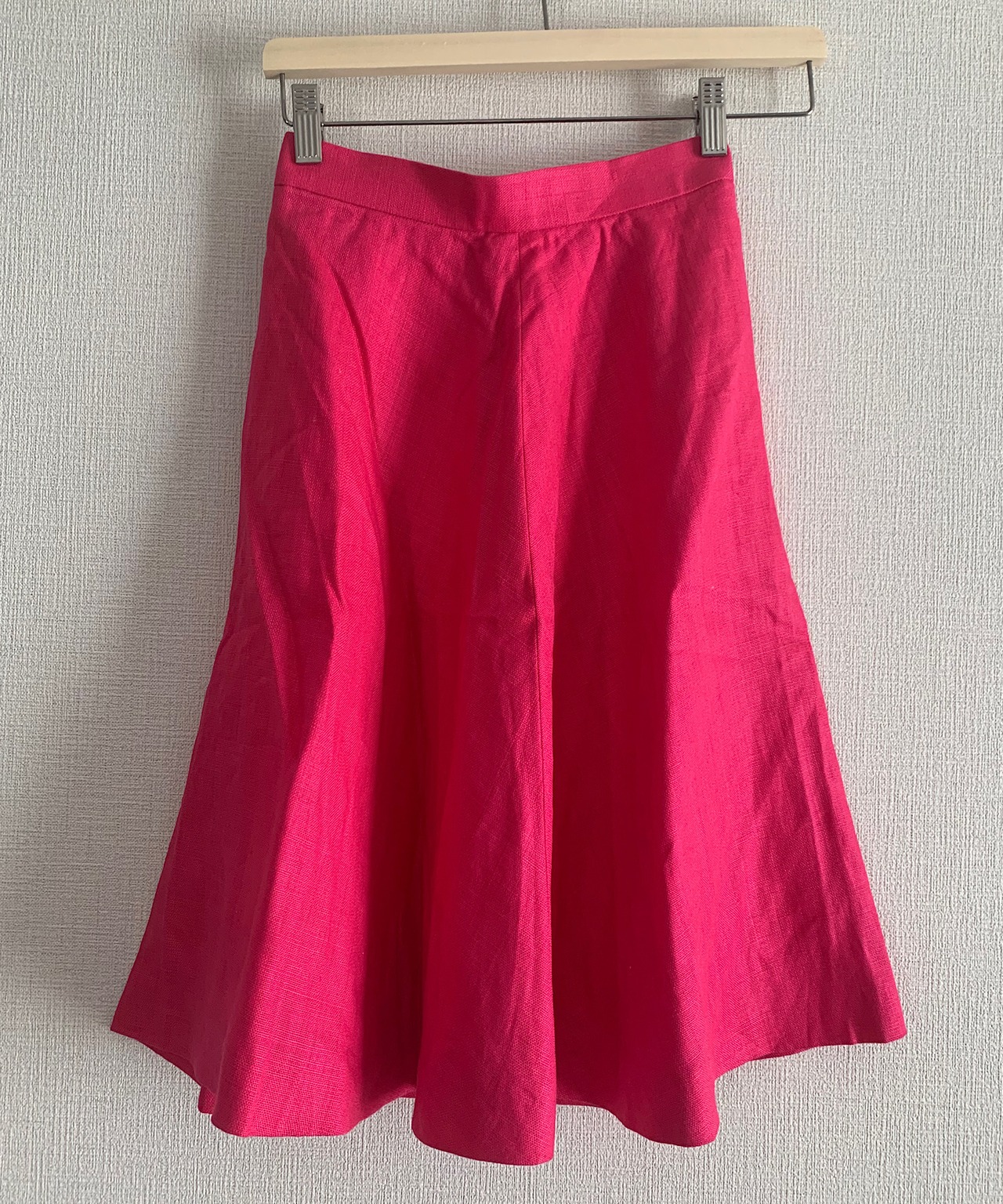 【送料無料】Dead stock "Yves Saint Laurent" pink skirt