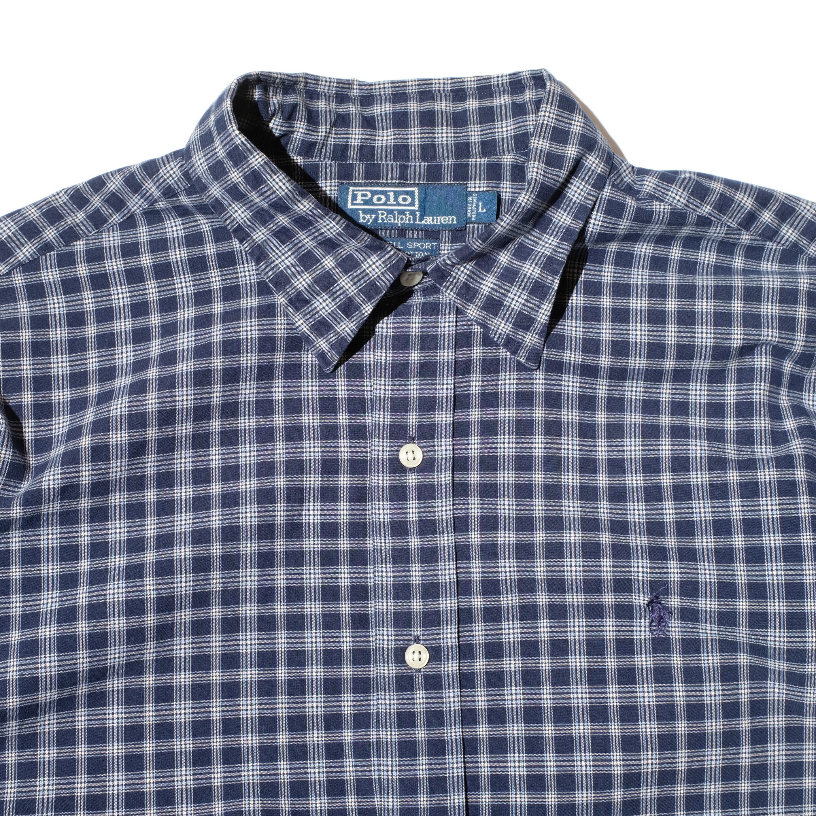 90's Polo by Ralph Lauren plaid shirt 