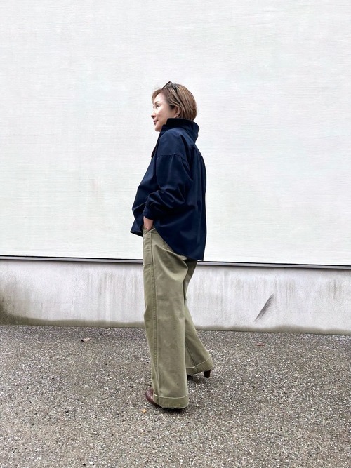 HANDROOM  MILITARY CANVAS BAKER PANTS 新作