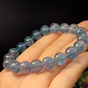 f67幻想的な色合い♪フローライトブレスレット