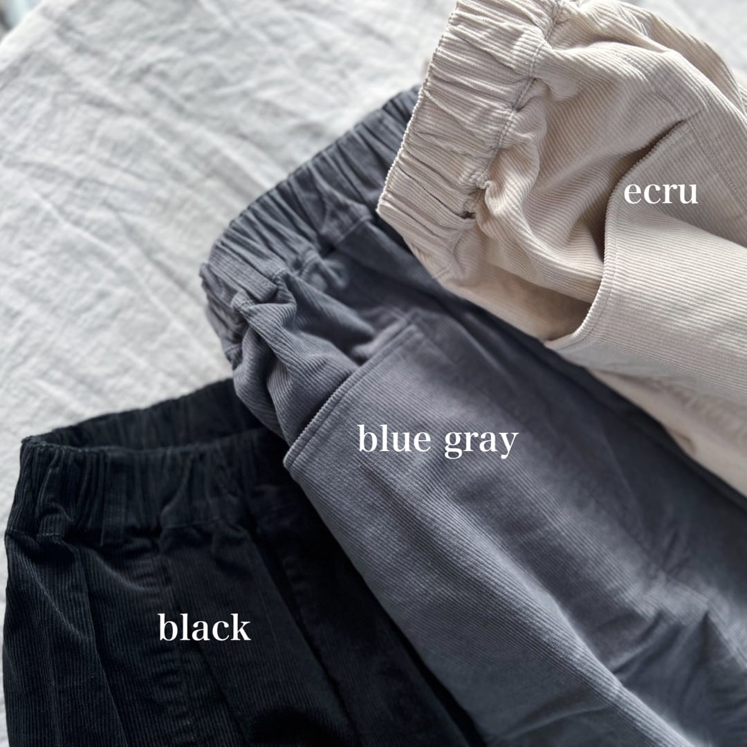 miho umezawa】 14W CORDUROY コクーンワイドパンツ | le feuillage