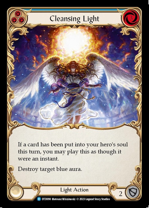 DTD090【EN】『RF』【Light】Cleansing Light (Blue) 画像