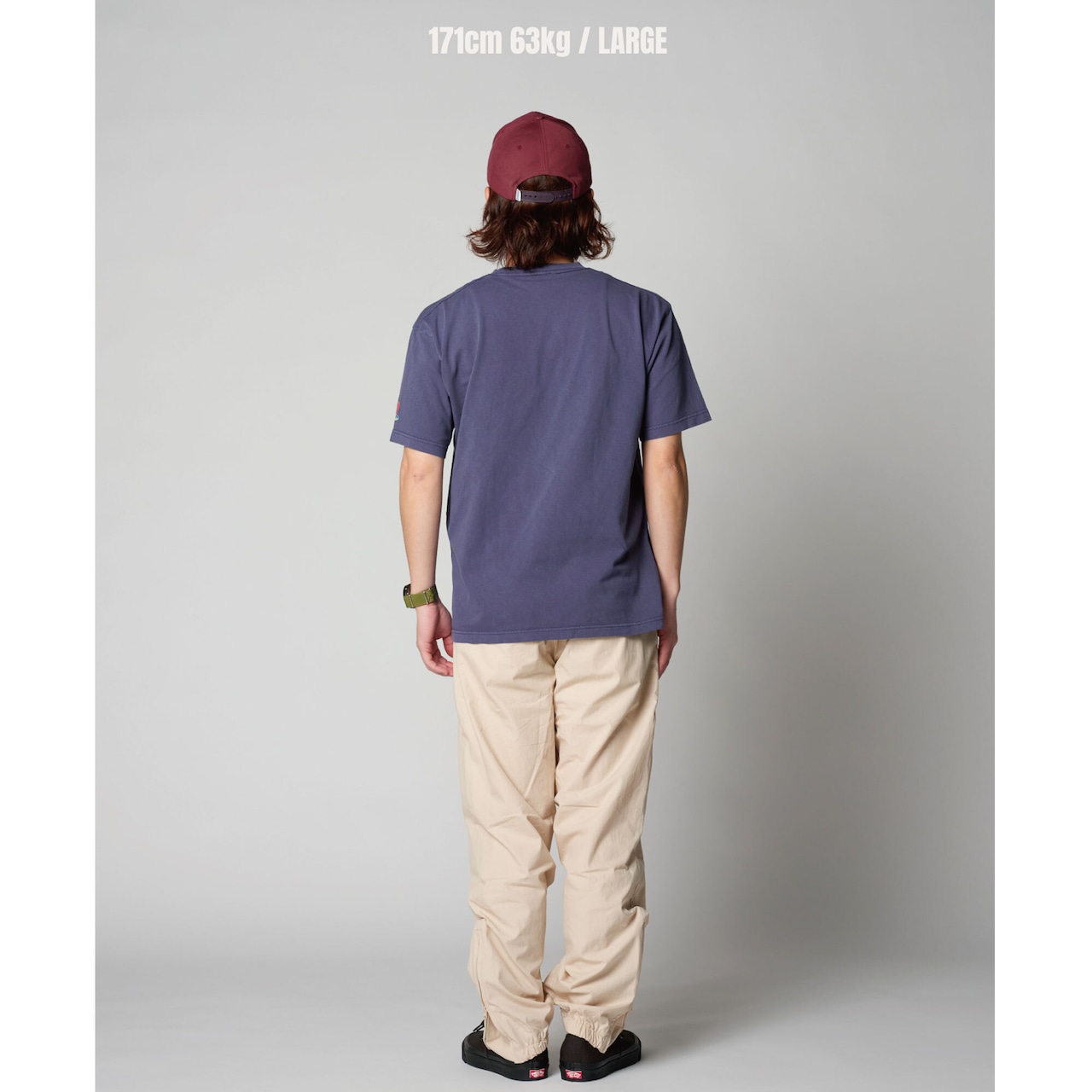 【DARGO】"Land 2 Coast"  Heavy Weight Pigment Dyed T-shirt