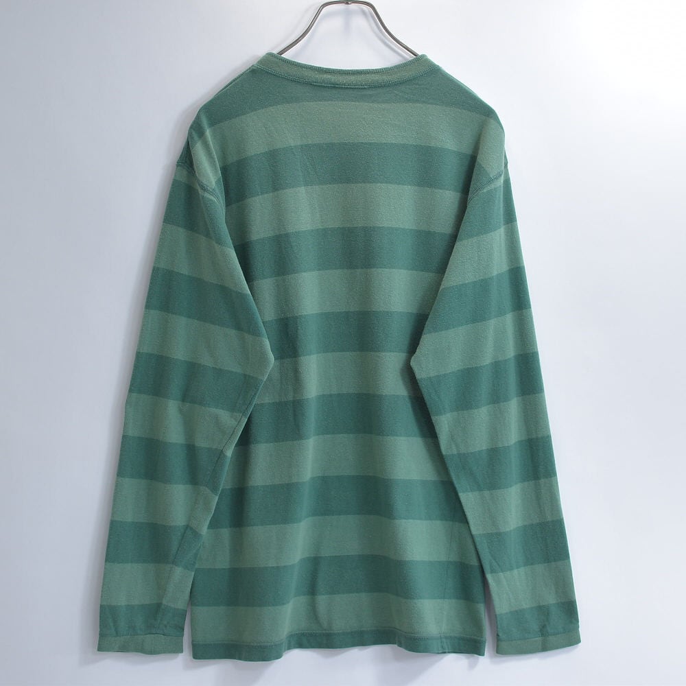 90s Disney ディズニー ドナルドダック キャラクター 刺繍 ボーダー