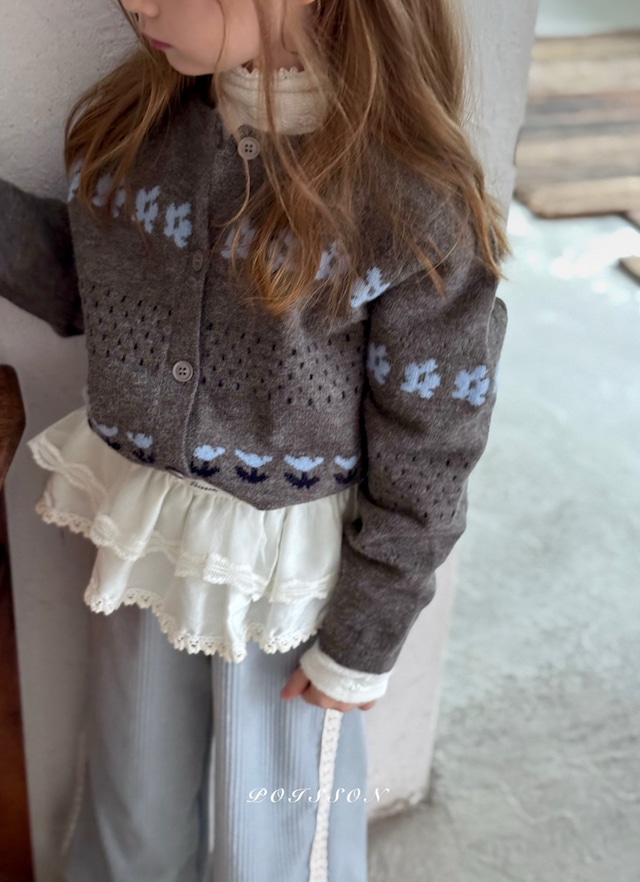 予約⌇poisson / Hayes cardigan