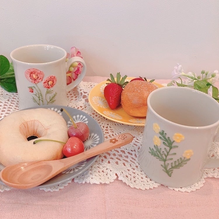 ブロッサム マグカップ blossom コップ 食器 花柄 | ジャスミンドイル