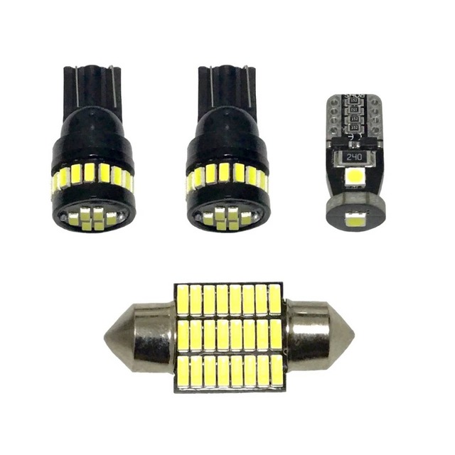 J200/210E ラッシュ(Rush) 超豪華版 適合パーツ T10 LED ルームランプセット ナンバー灯 読書灯 ウェッジ球 トヨタ