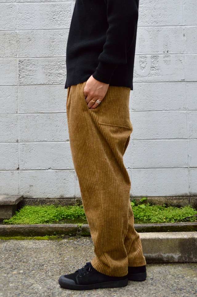 Pub 3.5W Heavy Corduroy 2tuck Wide Pants ピューブ コーデュロイパンツ ユニセックスモデル 2025AW