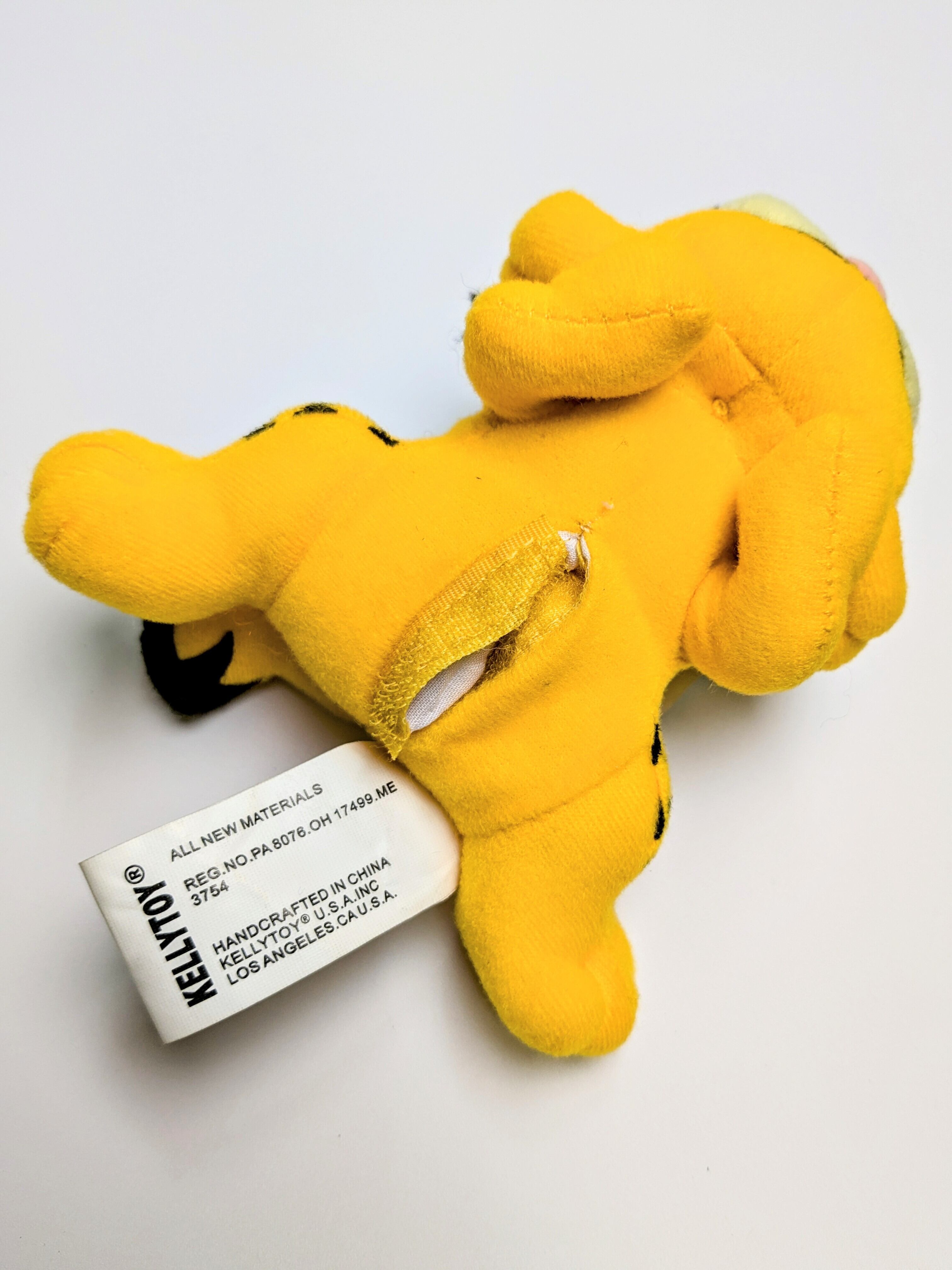 ☆ VINTAGE ☆【ガーフィールド(Garfield)ぬいぐるみキーホルダー 】 PLUSH KeyHolder 2004年製〚アメリカン雑貨 アメトイ〛