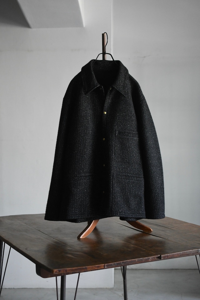 A.PRESSE / Cashmere Beach Cloth Jacket (Navy)