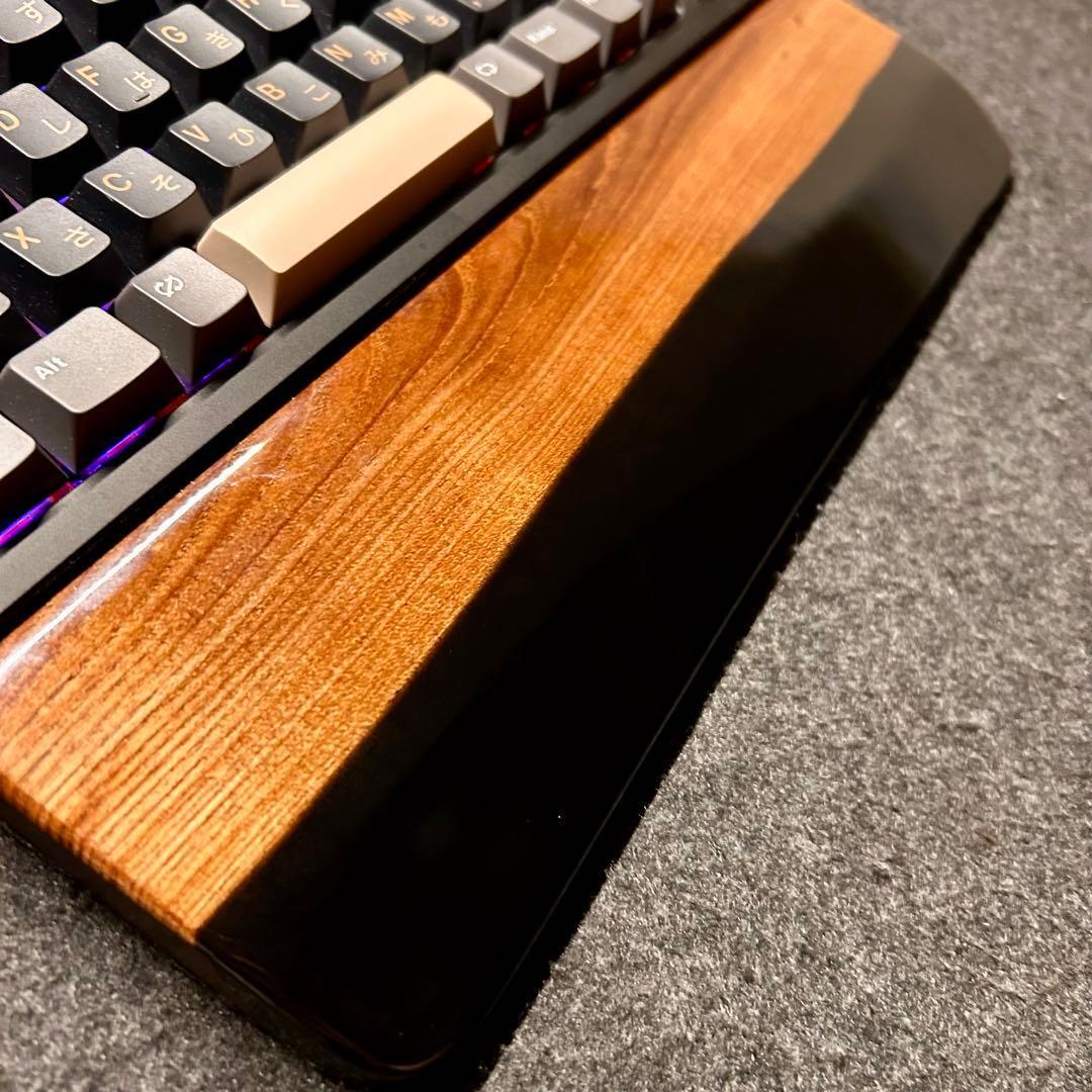 HHKB アームレスト パームレスト リストレスト マウスパッド 木製 無垢