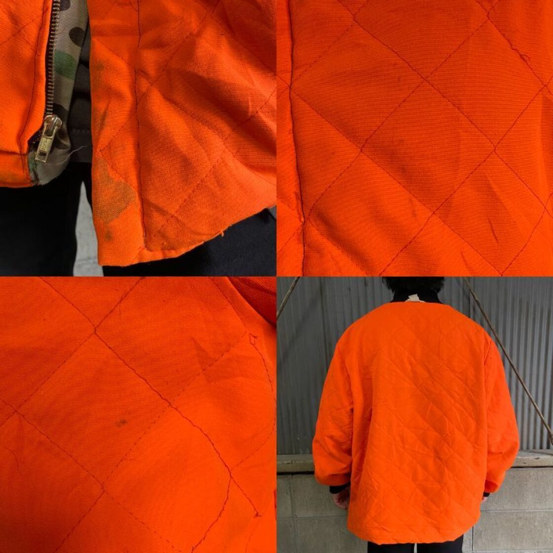 訳あり 80年代 Clarkfield Outdoors ハンターカモ 迷彩 コットン 