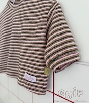【取寄】CHIP ストライプT|秋服|韓国子供服|26/AT