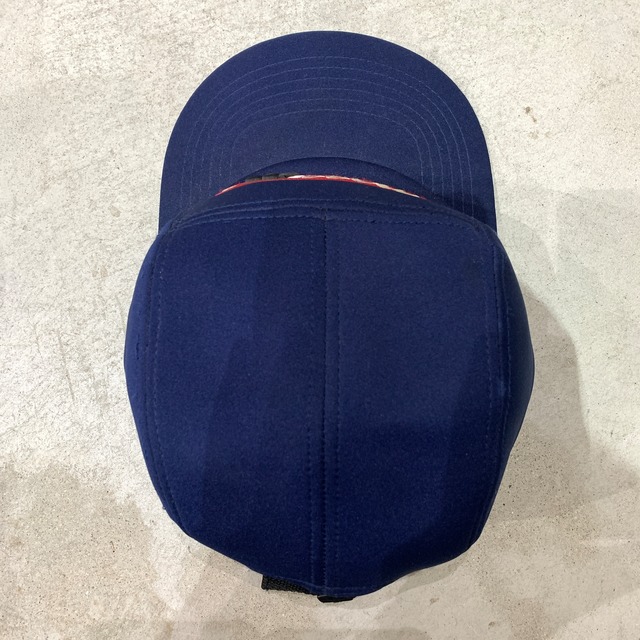 MOSSIMO モッシモ ジェットキャップ ボックスロゴ 帽子 ネイビー フリー