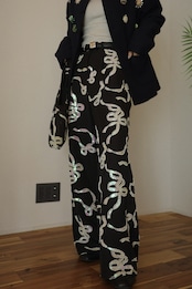 【sister Jane】Ripple Bow Embellished Trousers