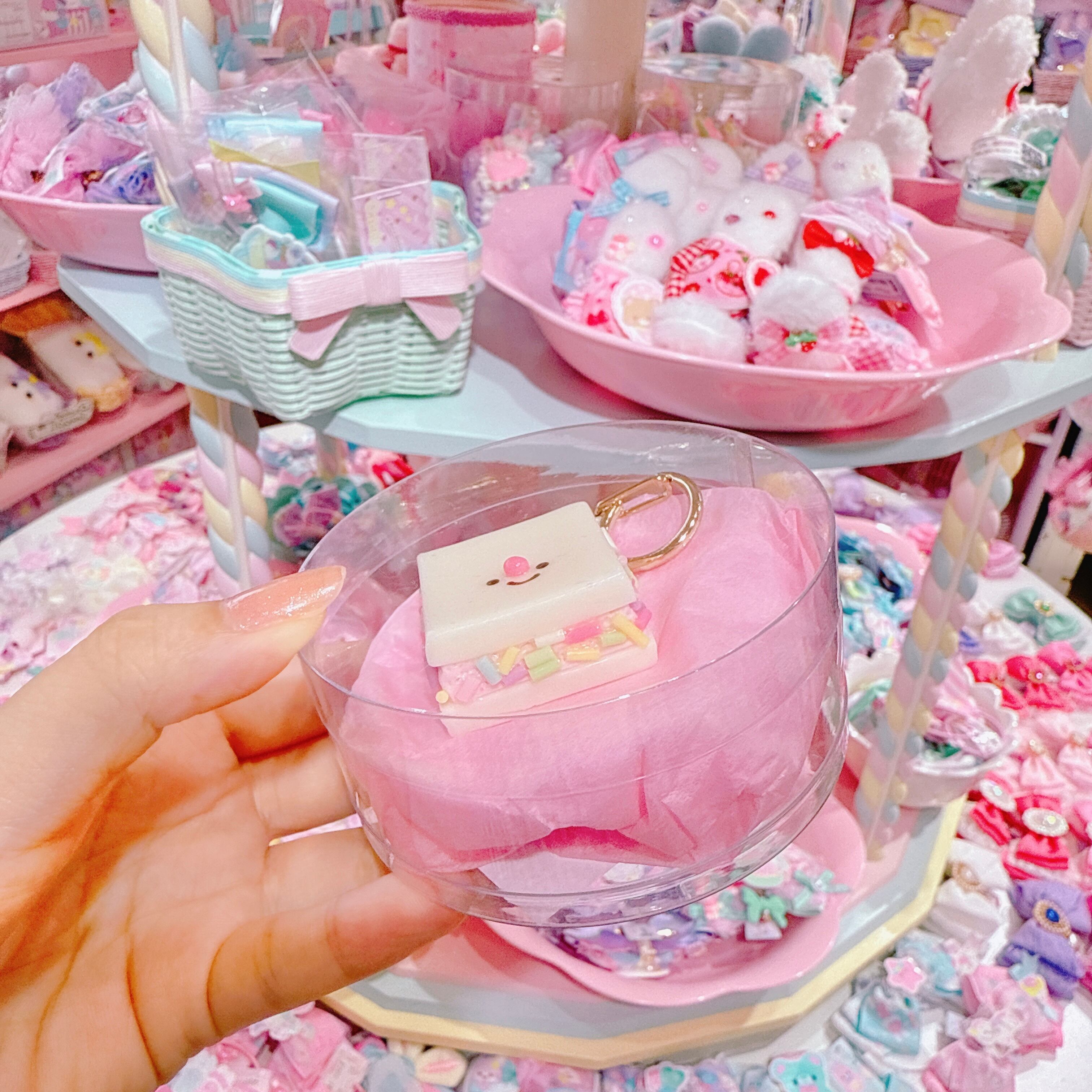 【D1】3-46カラースプレーサンドのキーホルダー