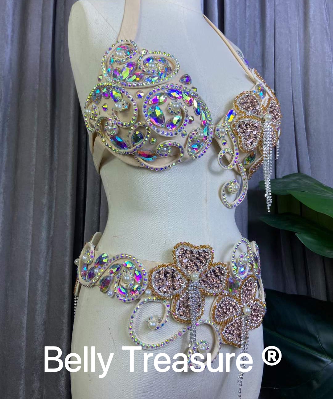 ベリーダンス オーダーメイド衣装 YM 006 202212 | Belly Treasure®︎