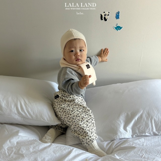 《予約》lala land ¨ bebe) color knit muffler