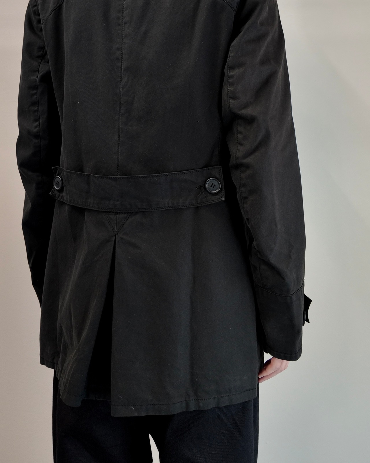 【MARCO TAGLIAFERRI】moleskin middle length coat