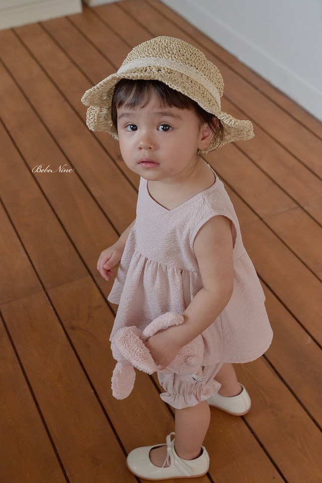 [bebenine] edge square bloomer SET