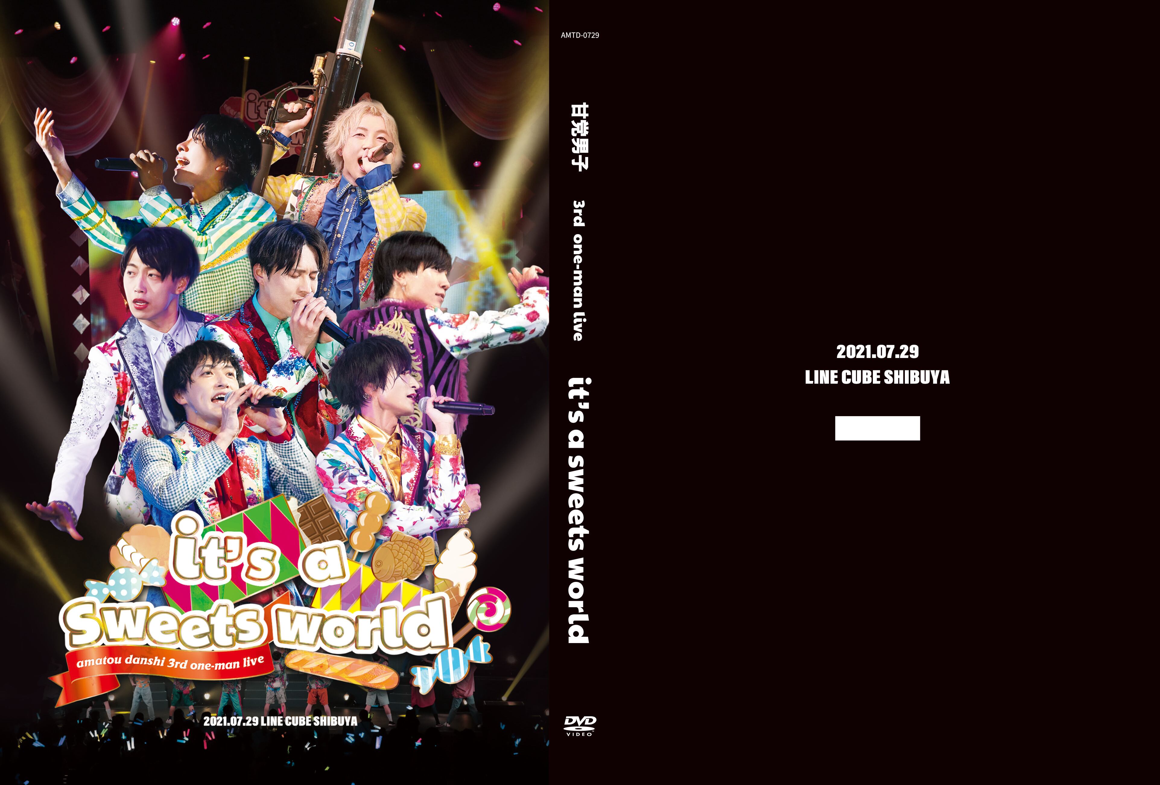 DVD 甘党男子 3rd one-man live it's a sweets world